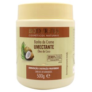 Banho De Creme Umectante Bio Extratus Óleo De Coco 500 G