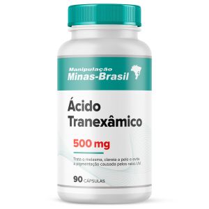 Ácido Tranexâmico 500mg com 90 Cápsulas