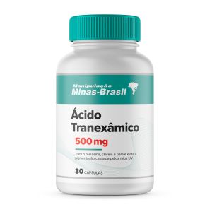 Ácido Tranexâmico 500mg com 30 Cápsulas