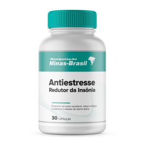 Anti-Estress Redutor da Insônia com 30 Cápsulas
