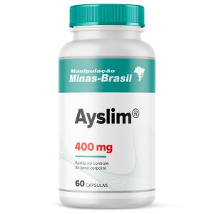 Ayslim® (Extrato de manga africana) 400mg com 60 cápsulas