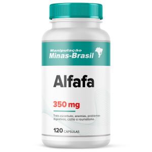 Alfafa 350Mg com 120 Cápsulas