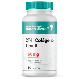 Colágeno Tipo II 60mg 60 Cápsulas