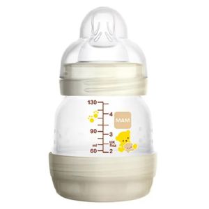Mamadeira Mam First Bottle Neutral 130Ml Ref:4651