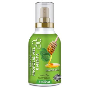Spray Assiflora Própolis, Mel E Menta 35Ml
