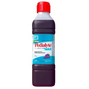Pedialyte Max Sabor Uva 500Ml