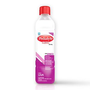 Pedialyte Max Sabor Uva 500Ml