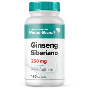 Ginseng Siberiano 120 Cápsulas