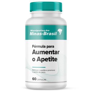 Fórmula Para Aumentar O Apetite 60 Cápsulas