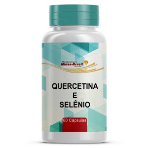 Quercetina e Selênio 60 Cápsulas