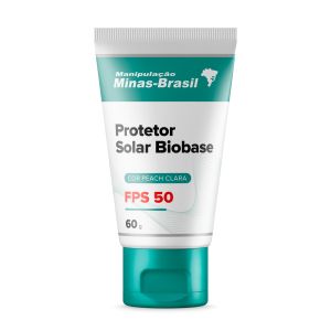 Protetor Solar Biobase FPS50 Peach Clara 60g