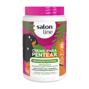 Creme Para Pentear Definição Intensa Com 1kg Salon Line