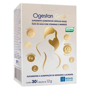 Ogestan Gold Com 30 Cápsulas