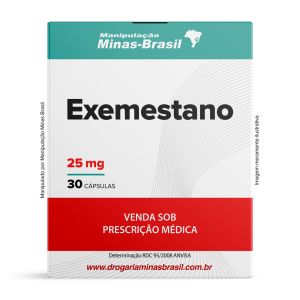 Exemestano 25mg 30 Cápsulas