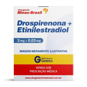 Drospirenona Com Etinilestradiol Com 21 Comprimidos Genérico Nova Química
