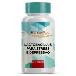 Lactobacillus para Stress e Depressão 30 Cápsulas