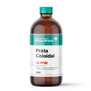 Prata Coloidal 14Ppm 500Ml