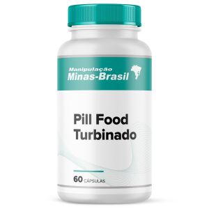 Pill Food Turbinado 60 Cápsulas