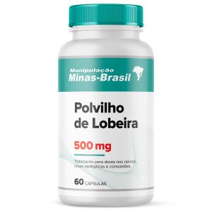 Polvilho de Lobeira 500mg 60 Cápsulas