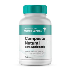 Composto Natural Para Saciedade 30 Cápsulas