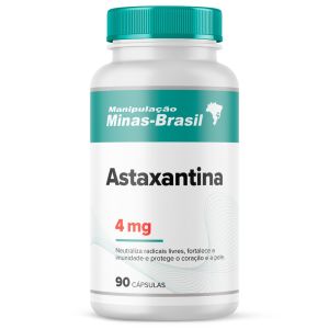Astaxantina 4 Mg - 90 Cápsulas