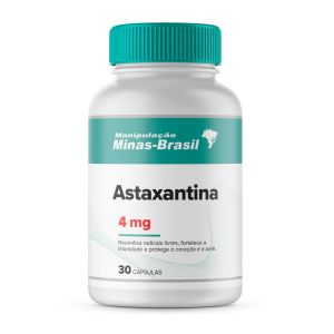Astaxantina 4Mg 30 Cápsulas