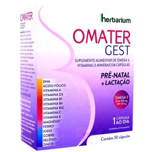 Omater Gest 30 Cápsulas
