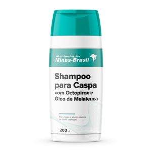 Shampoo Para Caspa Com Octopirox + Óleo De Melaleuca 200ml