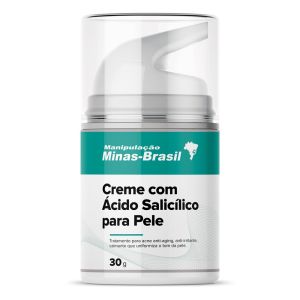 Creme Com Acido Salicílico Para Pele 30g