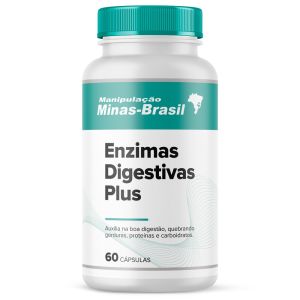 Enzimas Digestivas Plus 60 Cápsulas