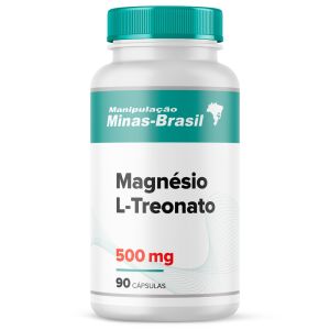 Magnésio L-Treonato 500Mg 90 Cápsulas