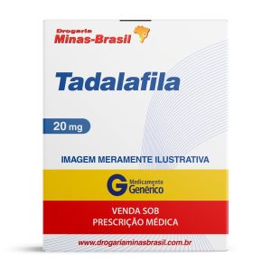 Tadalafila 20Mg Com 4 Comprimidos Genérico Ems