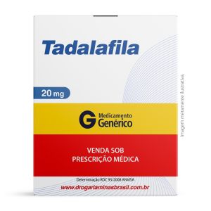 Tadalafila 20Mg Com 4 Comprimidos Genérico Ems