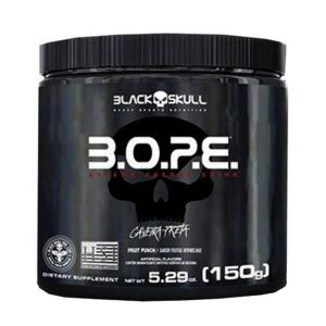 Suplemento Alimentar B.O.P.E Sabor Frutas Vermelhas Black Skull 150G