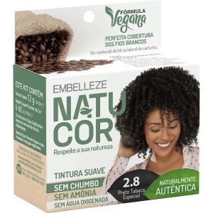 Tintura Natucor 2.8 Preto Tabaco (Extrato de Café Forte)