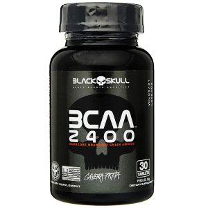 Bcaa 2400 Black Skull Com 30 Tabletes 36G