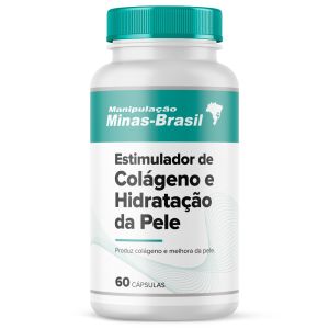 Estimulador de Colágeno e Hidratação da Pele 60 Cápsulas