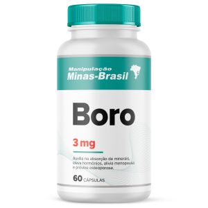 Boro 3mg 60 Cápsulas