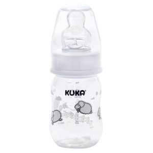 Mamadeira Natural Branca Ortodôntico Nº1 70ml Kuka