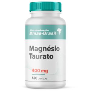 Magnésio Taurato 400mg 120 Cápsulas