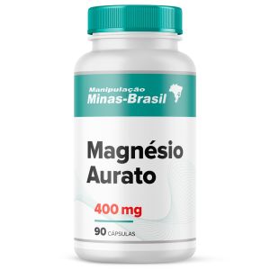 Magnésio Aurato 400mg 90 Cápsulas