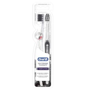 Escova de Dente Oral-B Whitening Therapy Purification Com 2 Unidades