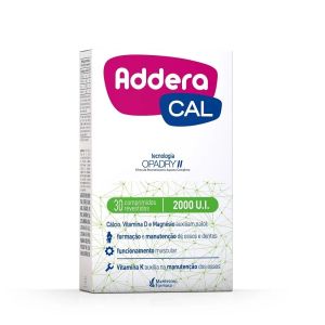 Addera Cal 2.000UI Com 30 Comprimidos