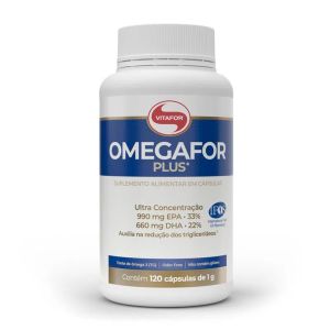 Omegafor Plus Vitafor Com 120 Cápsulas