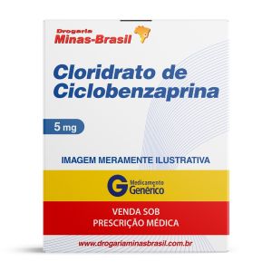 Cloridrato de Ciclobenzaprina 5MG com 30  Comprimidos Genérico Cimed