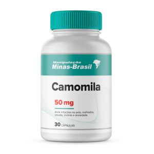 Camomila 50mg 60 Cápsulas