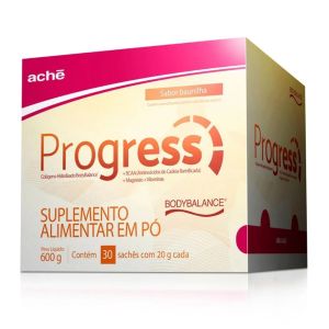 Suplemento Progress Sabor Baunilha com 30 sachês Body Balance