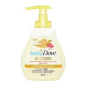 Sabonete Líquido Glicerinado Dove Baby da Cabeça Aos Pés 200Ml