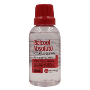 Álcool Absoluto 99,3º Rioquímica Com 50ML