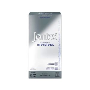 Preservativo Jontex Ultra Sensitive com 4 unidades